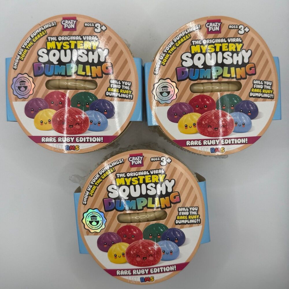 [3 PC] RMS - The Original Mystery Dumpling: Rare Ruby Edition NEW